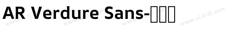 AR Verdure Sans字体转换